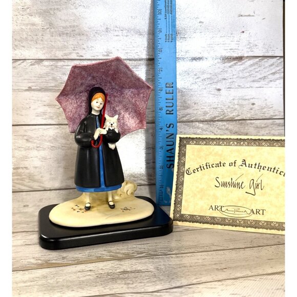 Anna Perenna, P. Buckley Moss Sculpture Collection Limited Edition Set W/ Boxes - Picture 13 of 16